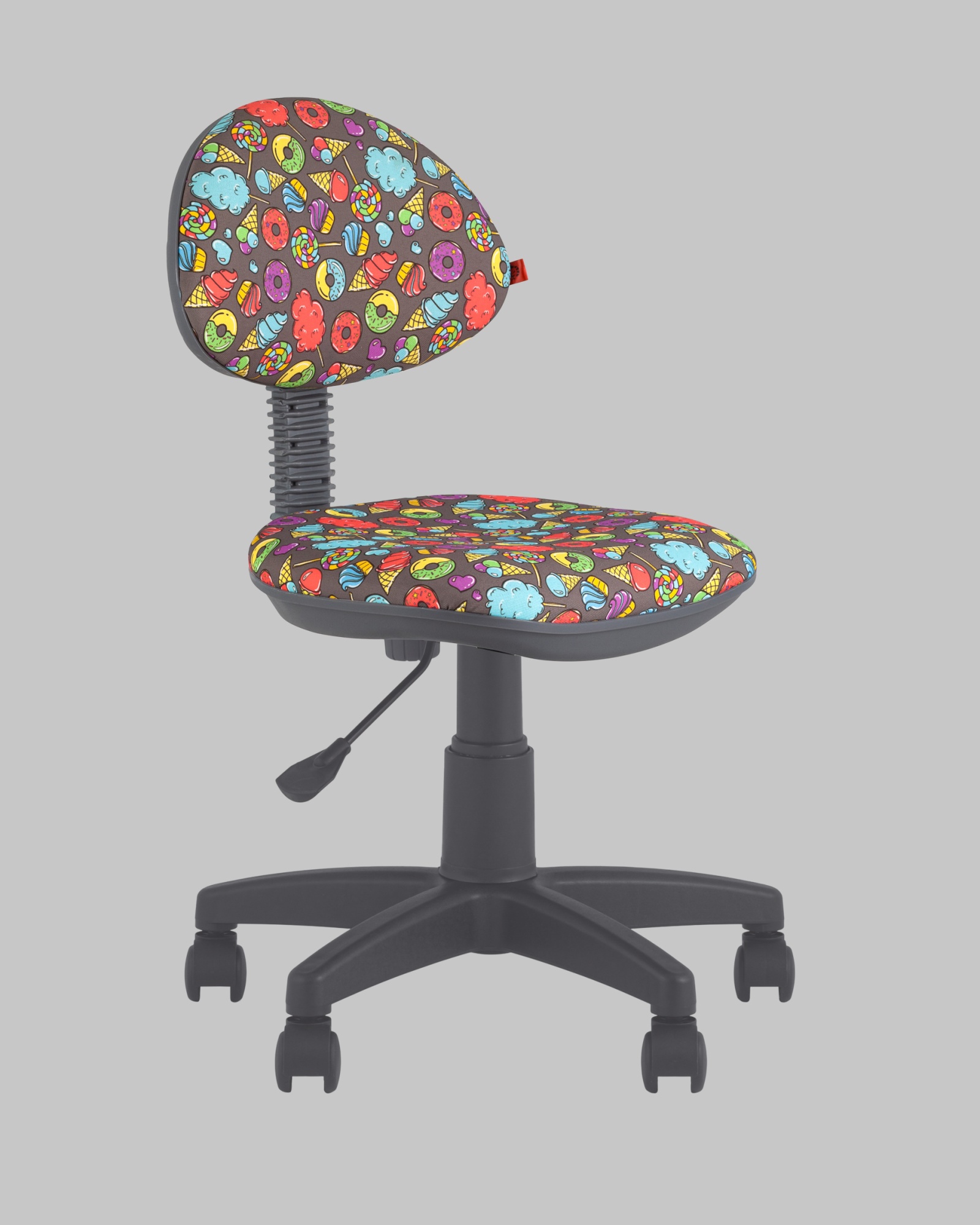 Кресло компьютерное детское УМКА sweets серый пластик Stool Group