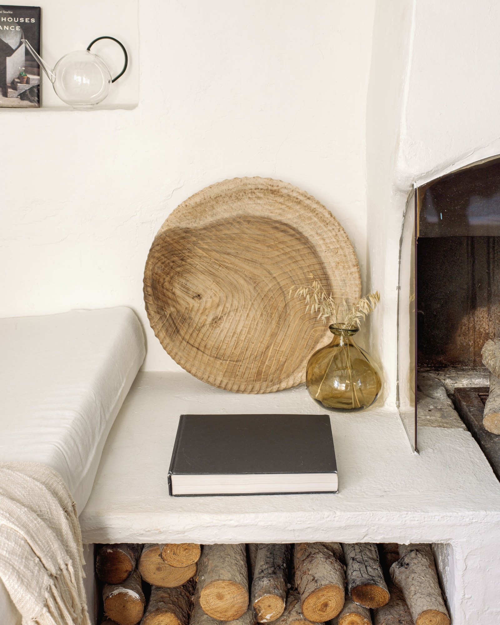 Настенная панель Mely из массива альбиции Ø 45 см La Forma (ex Julia Grup)