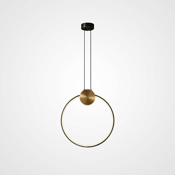 Подвесной светильник WOLKE D40 Black by ImperiumLoft