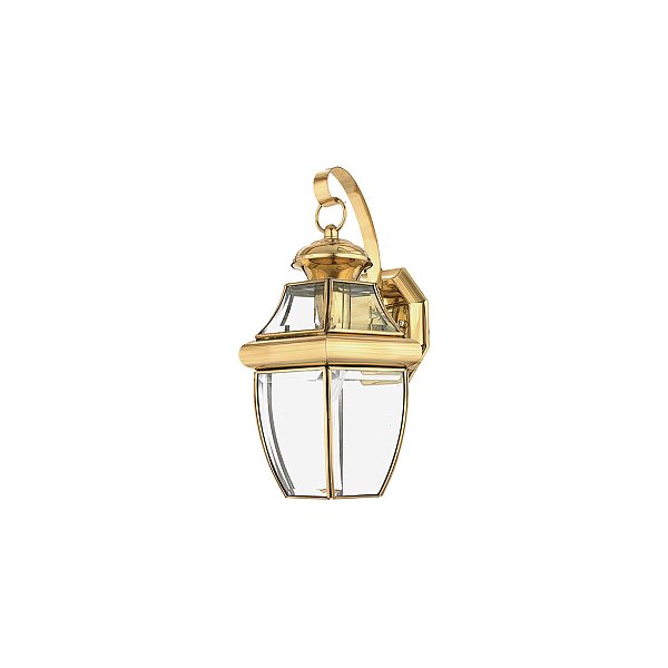 Настенный фонарь Quoizel QZ-NEWBURY2-M-PB