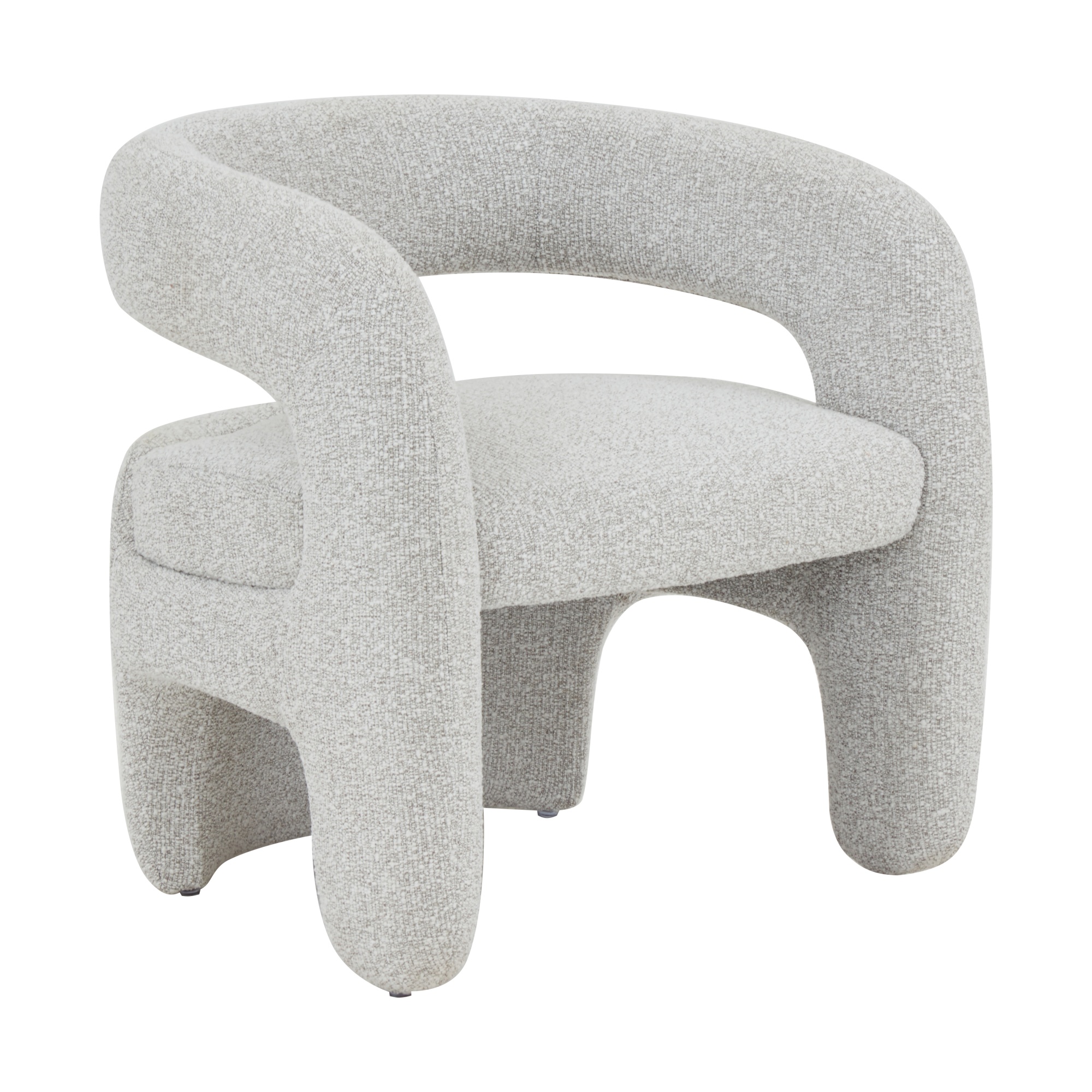 Кресло лаунж Bones жемчужный Stool Group