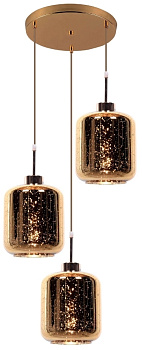 Подвесной светильник Lumina Deco LDP 6811-3 RD GD