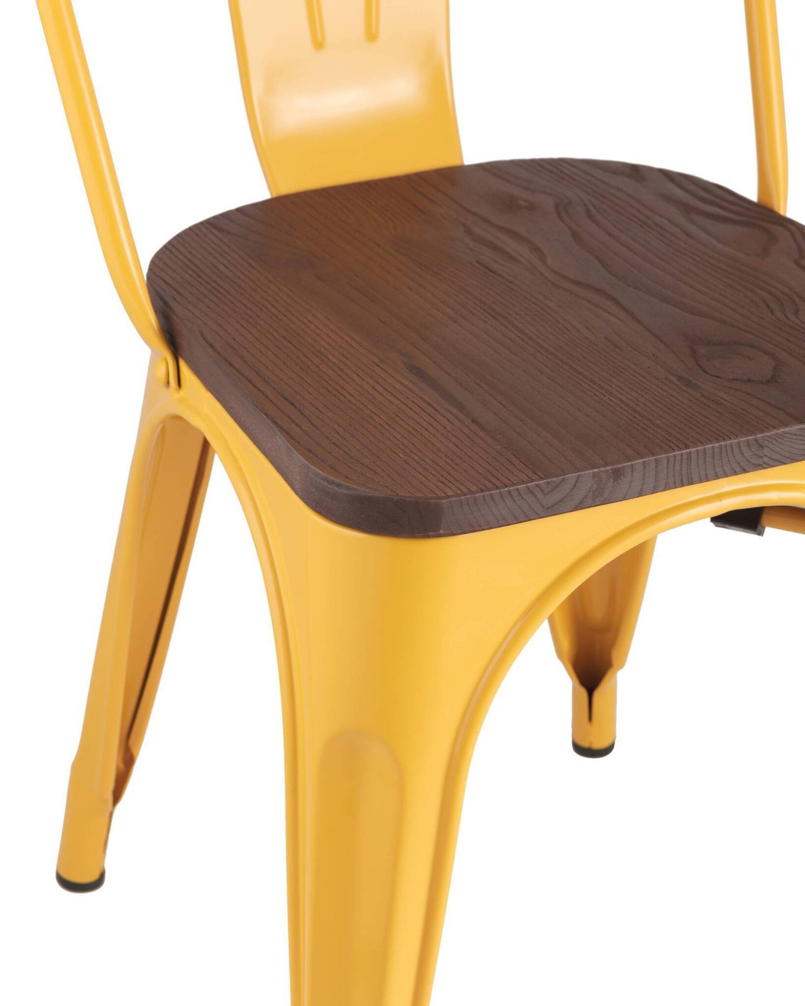 Стул TOLIX WOOD желтый Stool Group