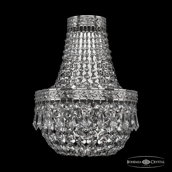 Бра Bohemia Ivele Crystal 19011B/H1/20IV Ni
