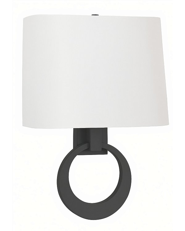 Черное бра Эббот Louvre Home JJ10619-1TC