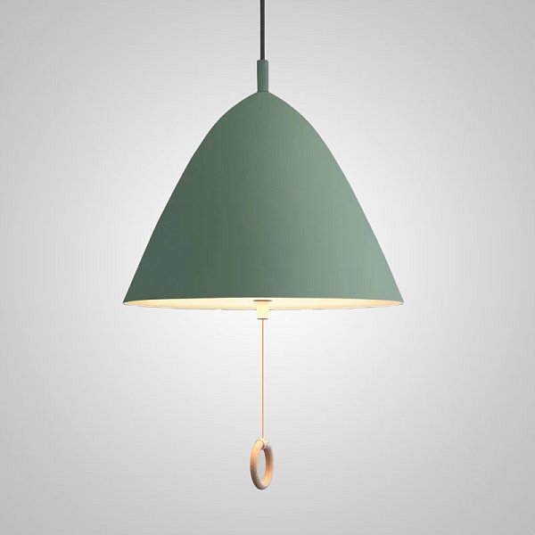 Подвесной светильник HUG D33 green by ImperiumLoft
