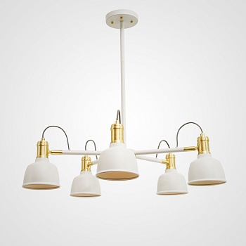 Люстра на штанге VINLAND CH D82 White by ImperiumLoft