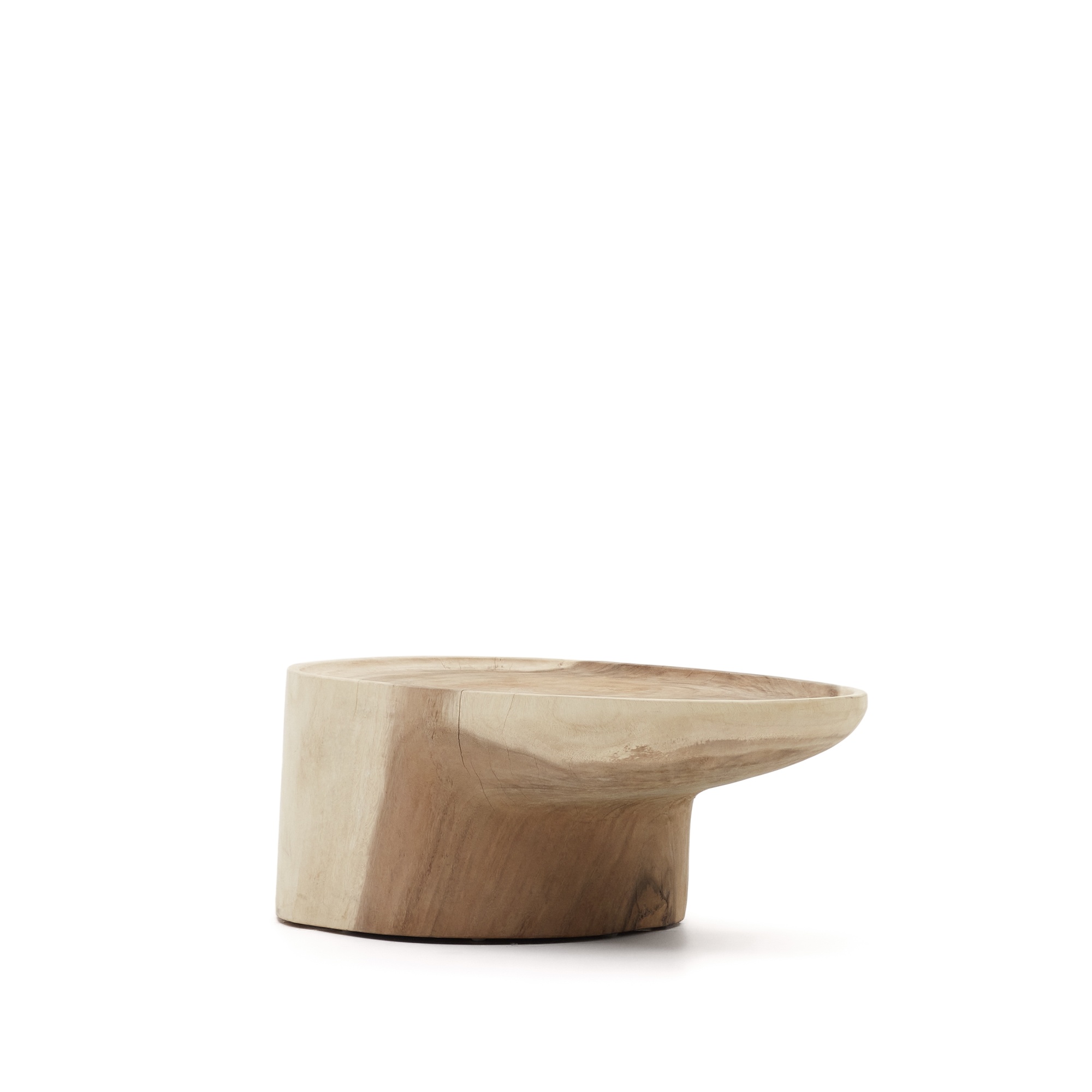 Mosi Журнальный столик с ножкой из массива мунгура Ø 90 x 50 см La Forma (ex Julia Grup)