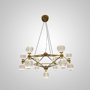 Подвесная люстра TRENTON L13 Gold by ImperiumLoft