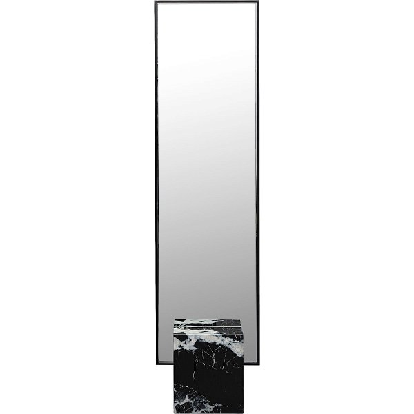 Зеркало напольное Hulda Black 46x180 см KARE 87780