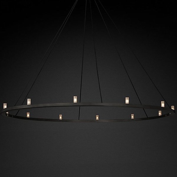 Люстра Restoration Hardware Rennes Round 60" Bronze