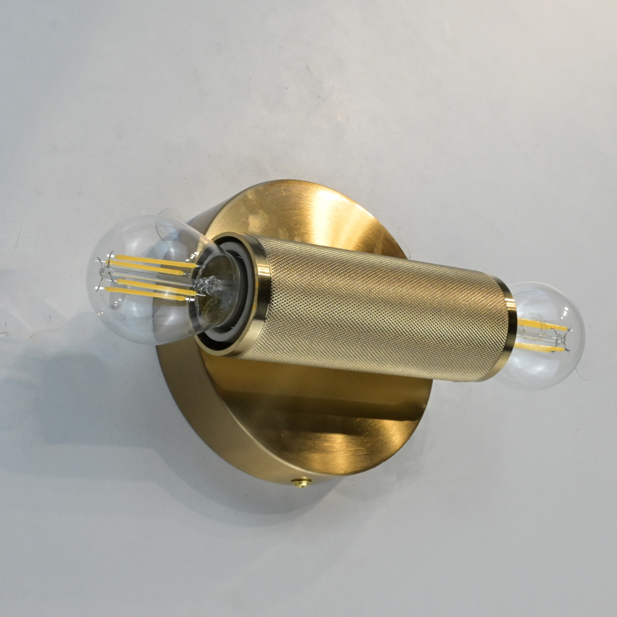 Бра RH Utilitaire Inline Sconce Brass by ImperiumLoft