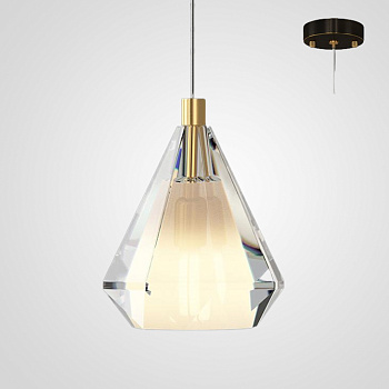 Подвесной светильник SOLDIS black by ImperiumLoft