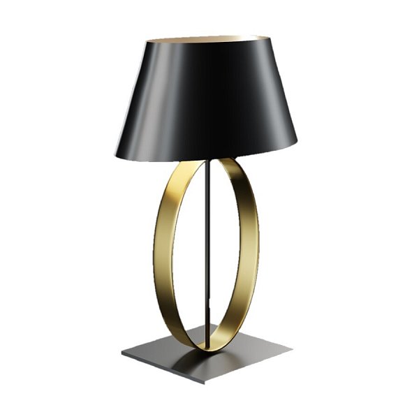 Настольная лампа Selene Illuminazione Inari gold/black 1085-018006