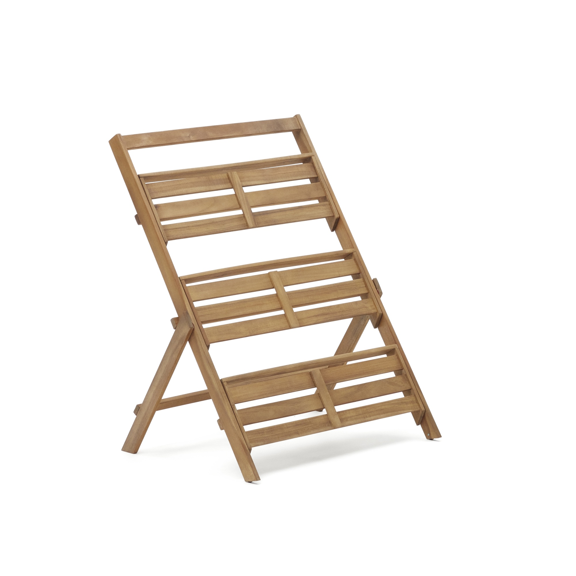 Victora Уличный стеллаж из массива акации 70 x 85 см La Forma (ex Julia Grup)