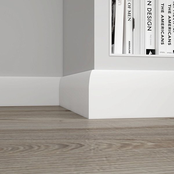 Плинтус Ultrawood арт. Base 0017 (2440 x 100 x 15 мм.)