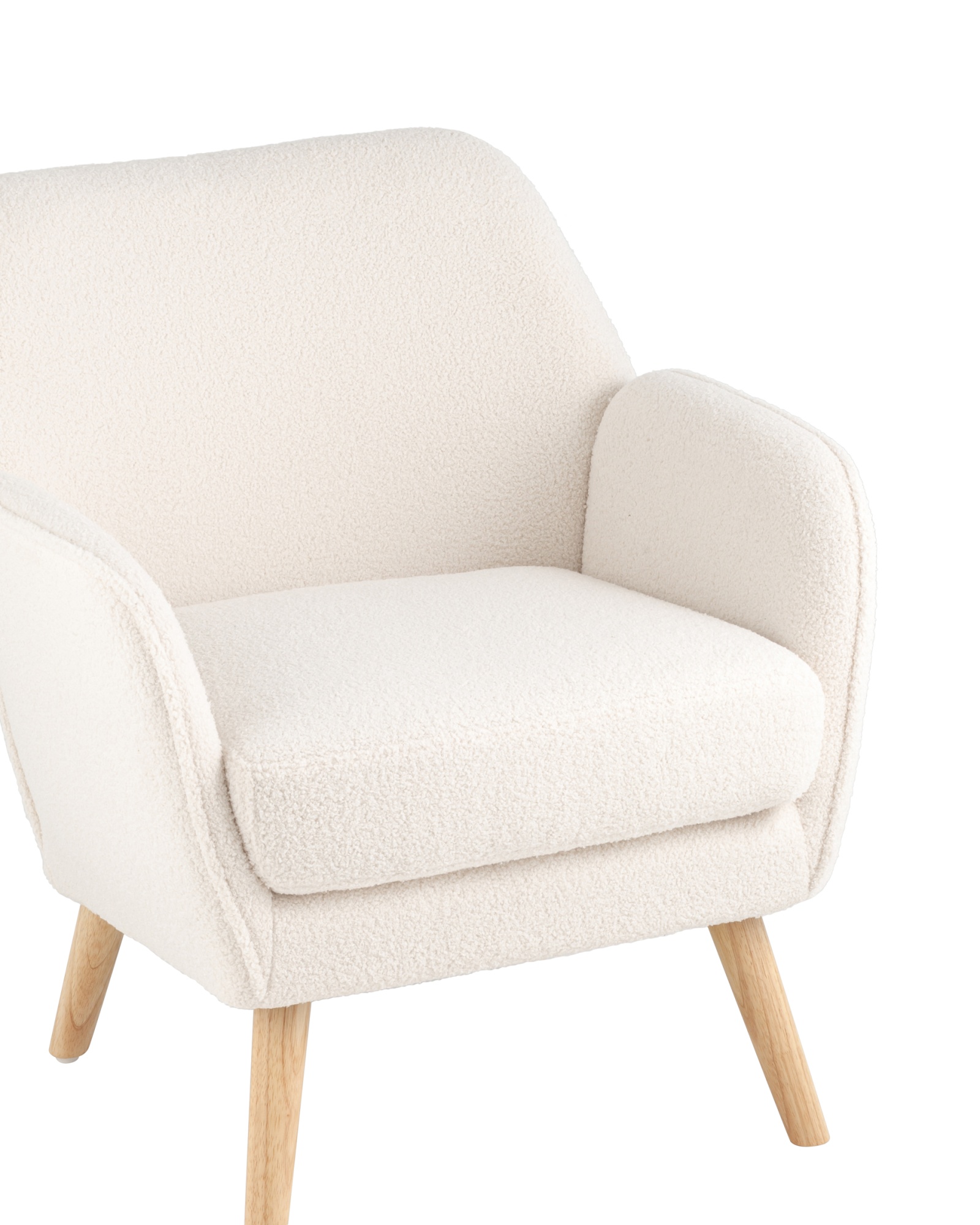 Кресло Ричи тедди белый Stool Group