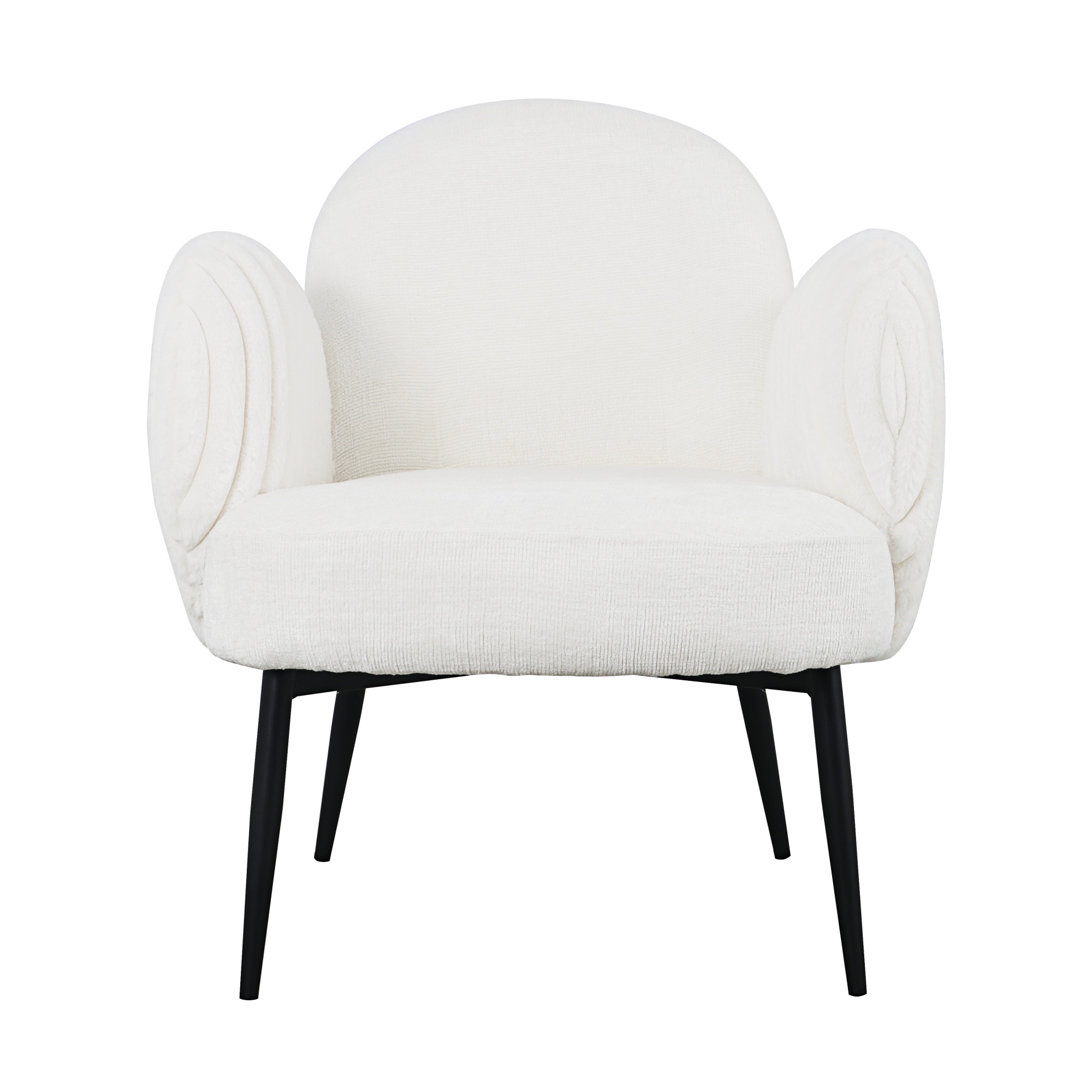 Кресло Wave Stripes букле белый Stool Group