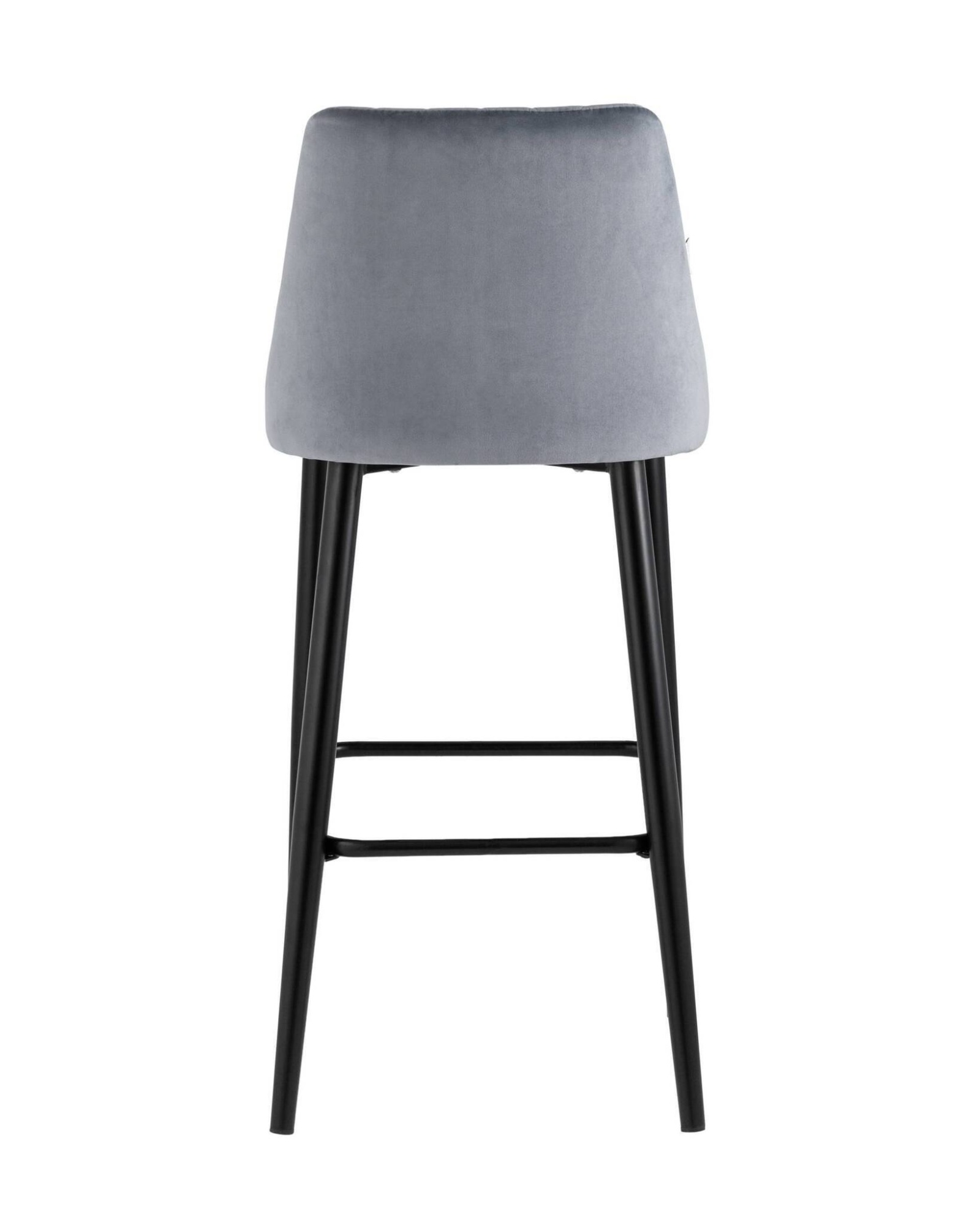 Стул барный Диего велюр серый Stool Group