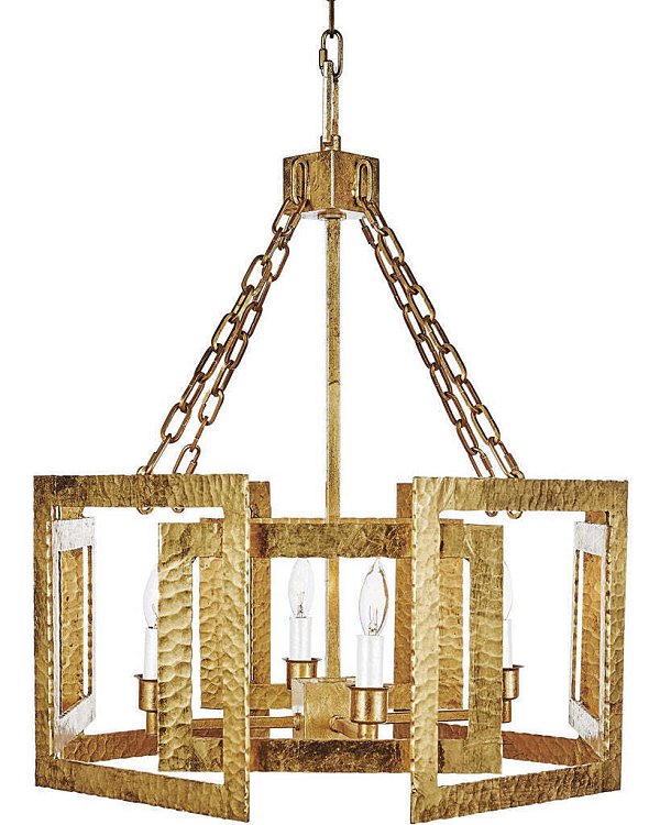 Восьмиугольная золотая люстра Тобиас Louvre Home 8386-4DA