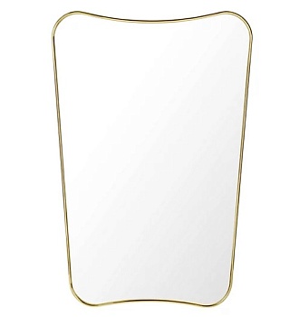 Sky M Gold Зеркало в тонкой раме Smal Art-Zerkalo SM131GL