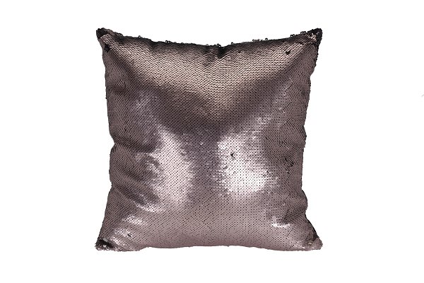 Подушка с пайетками цвета бронзы Garda Decor ASH507030