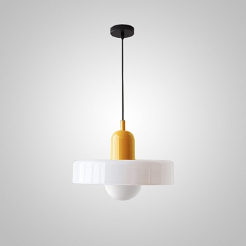 Подвесной светильник COLLAR White Yellow by ImperiumLoft