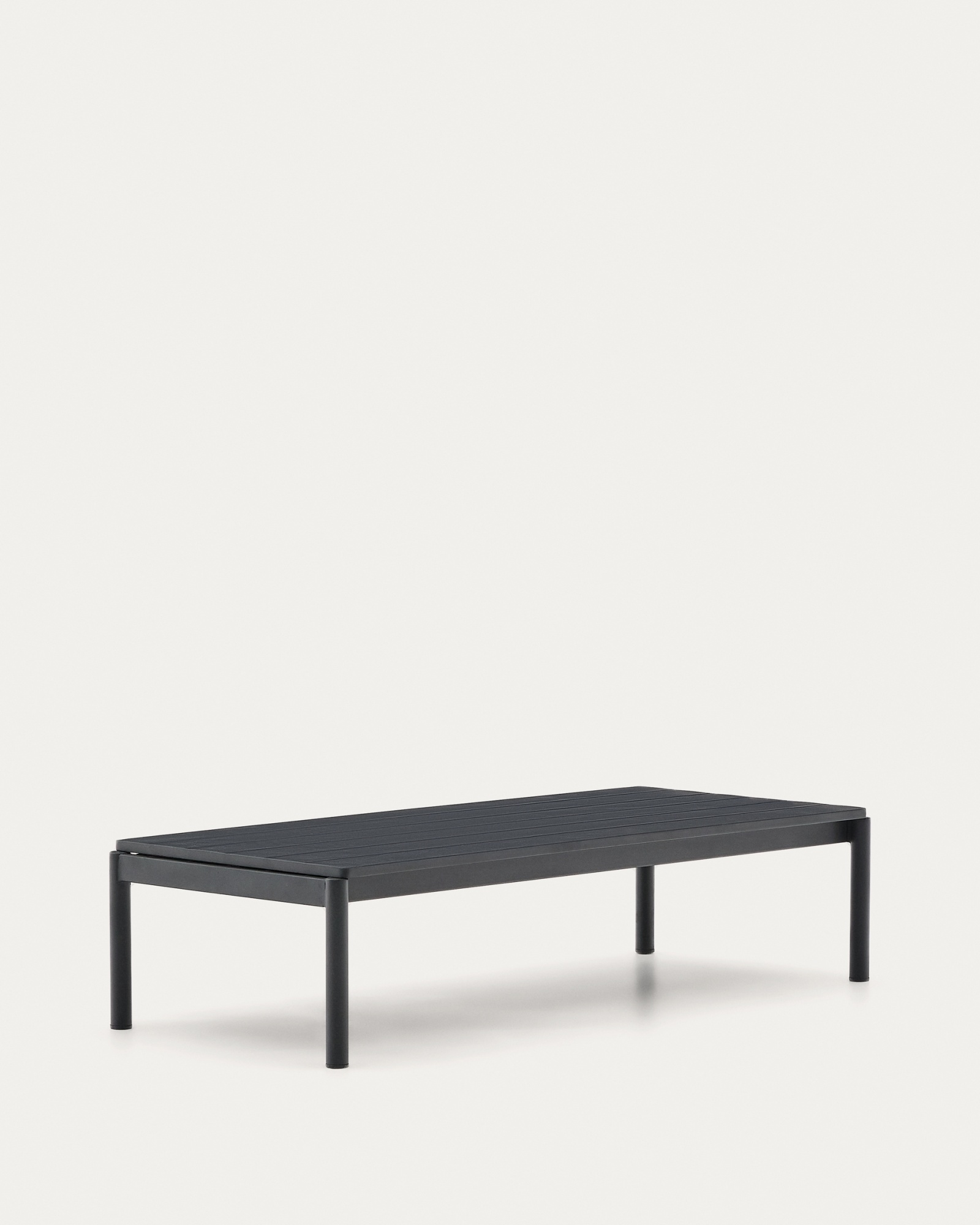 Журнальный столик Sorells из серого алюминия 63 x 149 см La Forma (ex Julia Grup)