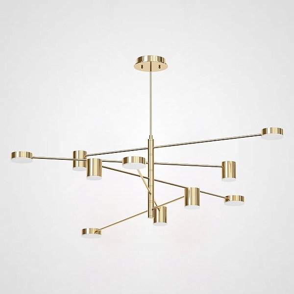 Люстра MOTVIKT Gold 10 by ImperiumLoft