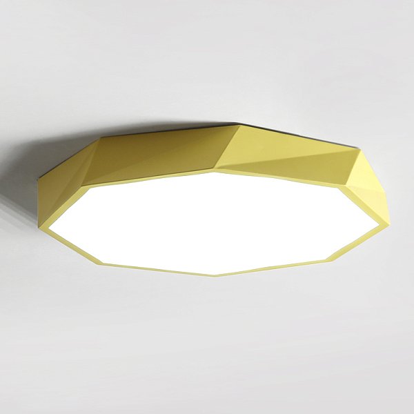 Потолочный светильник GEOMETRIC A D40 Yellow by ImperiumLoft