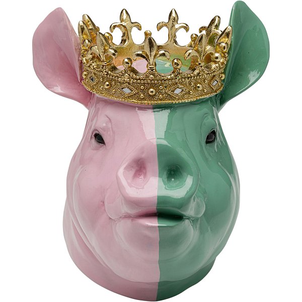 Фигура декоративная Crowned Pig 28 см KARE 57103