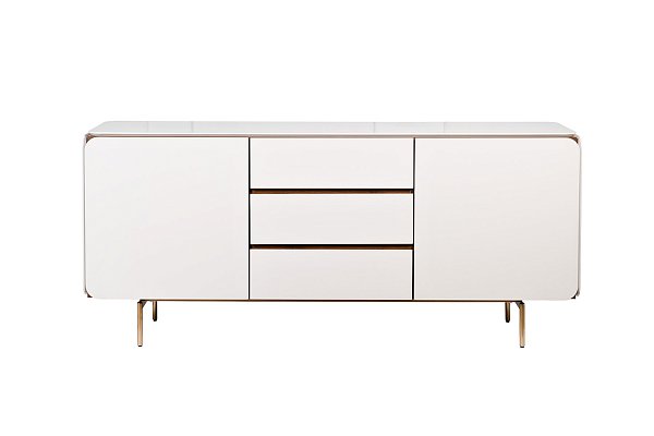 Комод белый 183*41,3*80,5 Garda Decor 40AD-01900