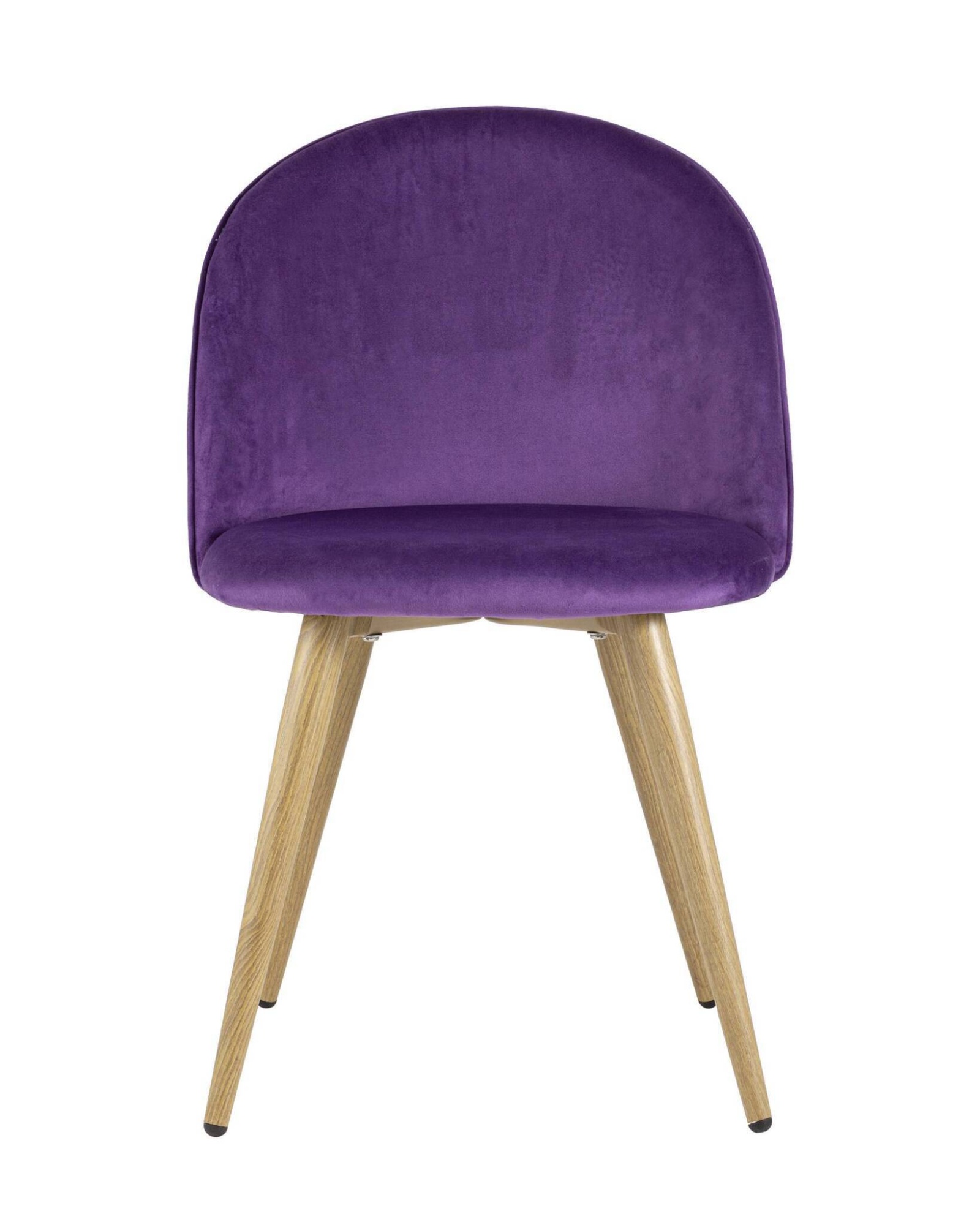 Стул Лион велюр с ромбами лиловый Stool Group