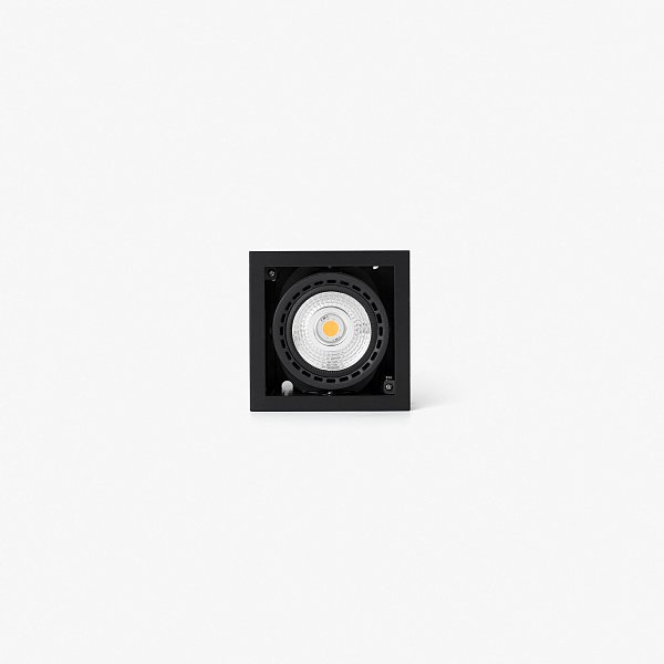 Встраиваемый светильник Mini Colin-1 черный LED 18-25W FASHION 3100K 20° Faro