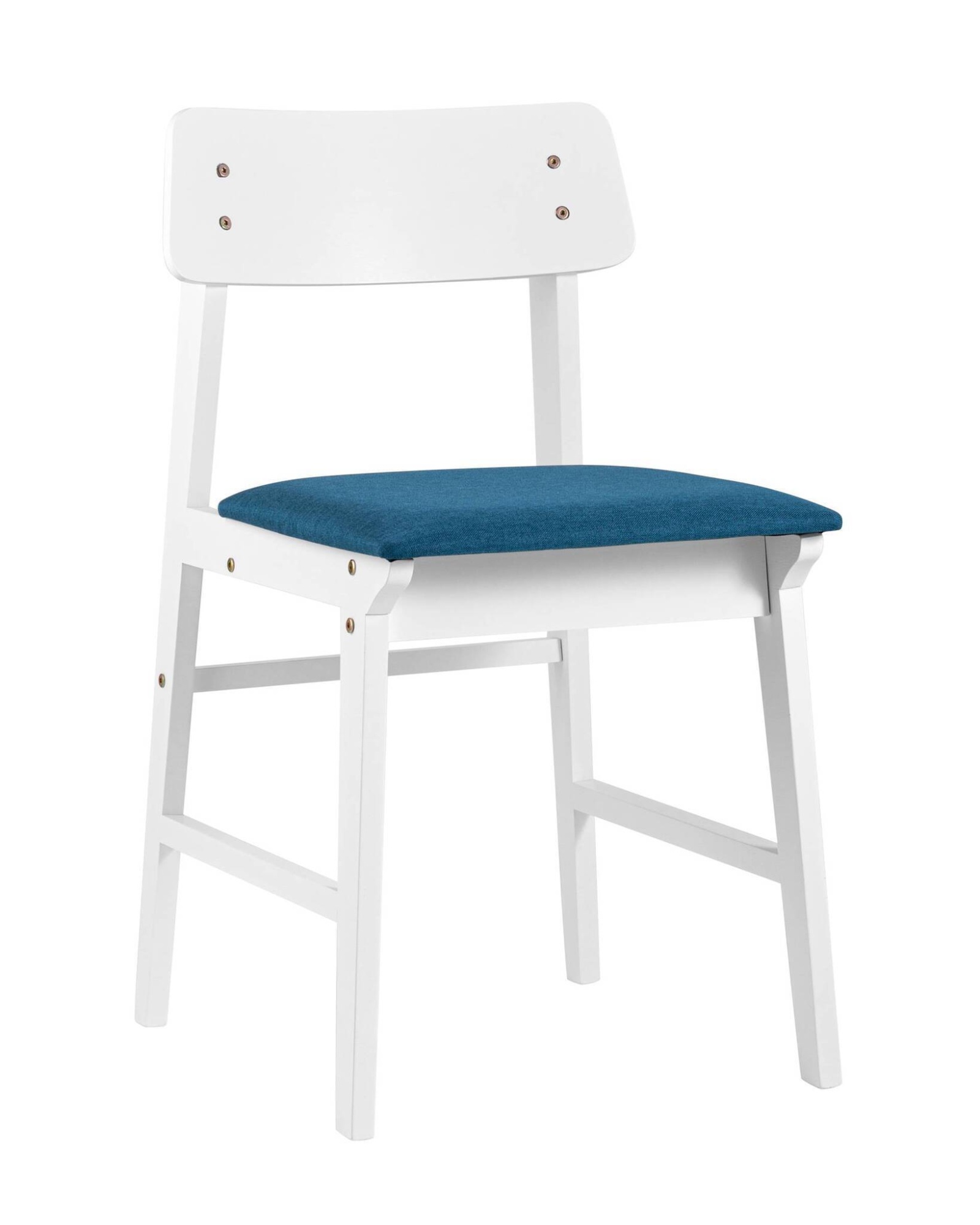 Стул ODEN WHITE синий 2 шт. Stool Group