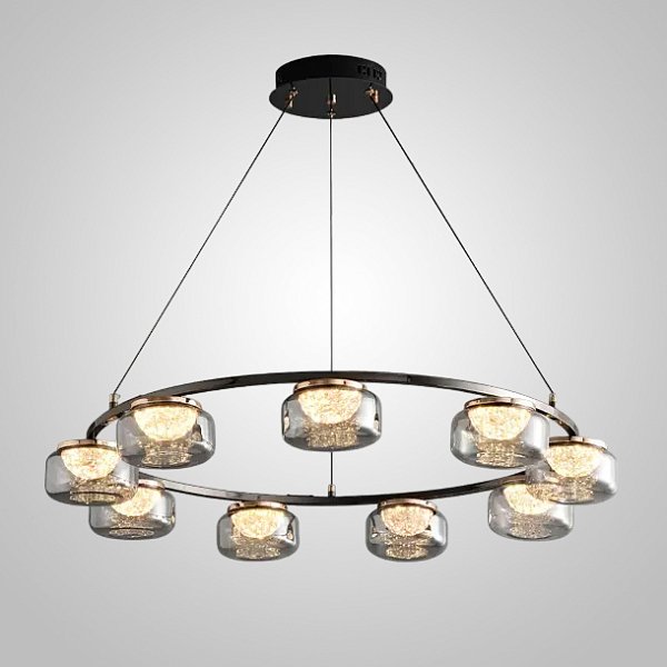 Подвесная люстра MAYER RING D80 by ImperiumLoft