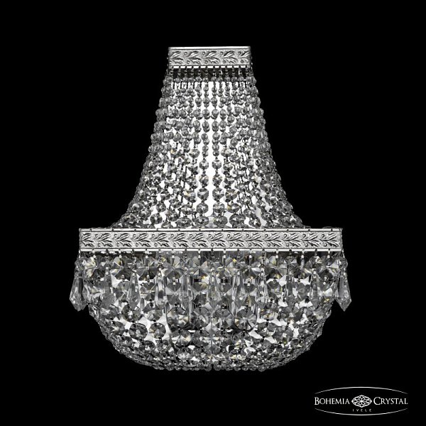 Бра Bohemia Ivele Crystal 19012B/H1/25IV Ni