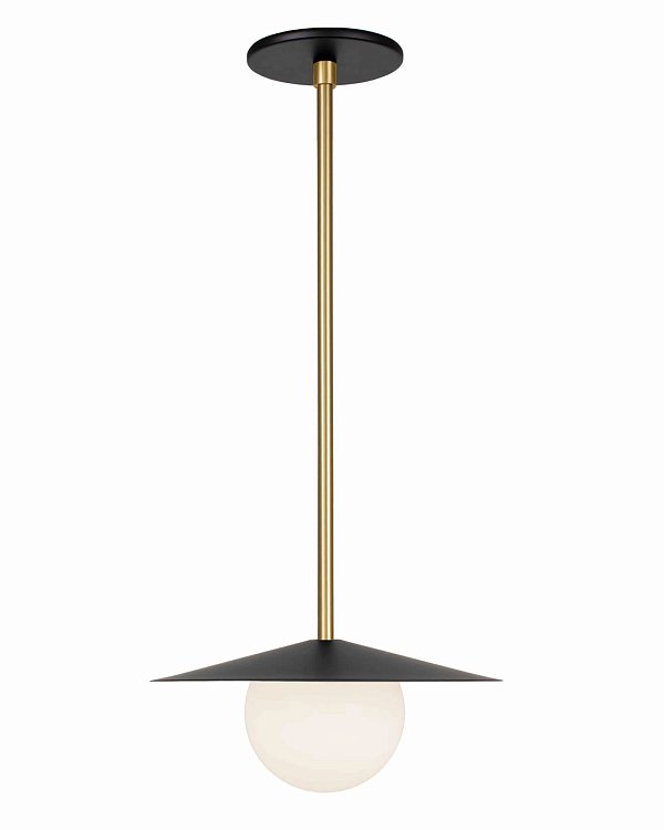 Чёрно-золотой подвесной светильник Милти Louvre Home P7559PC