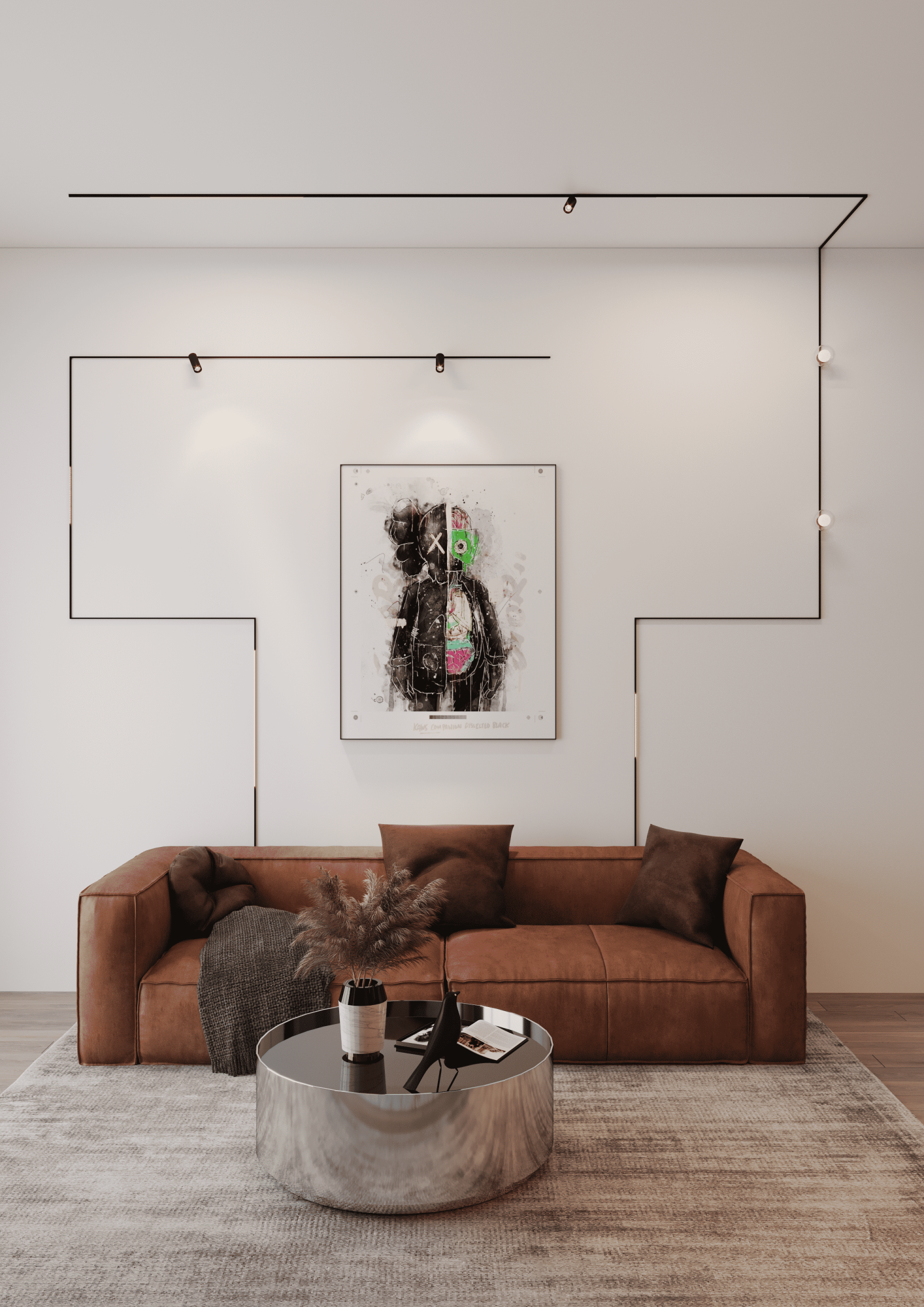Светильник трековый магнитный Crystal Lux CLT 0.36 005 5W BL 4000K