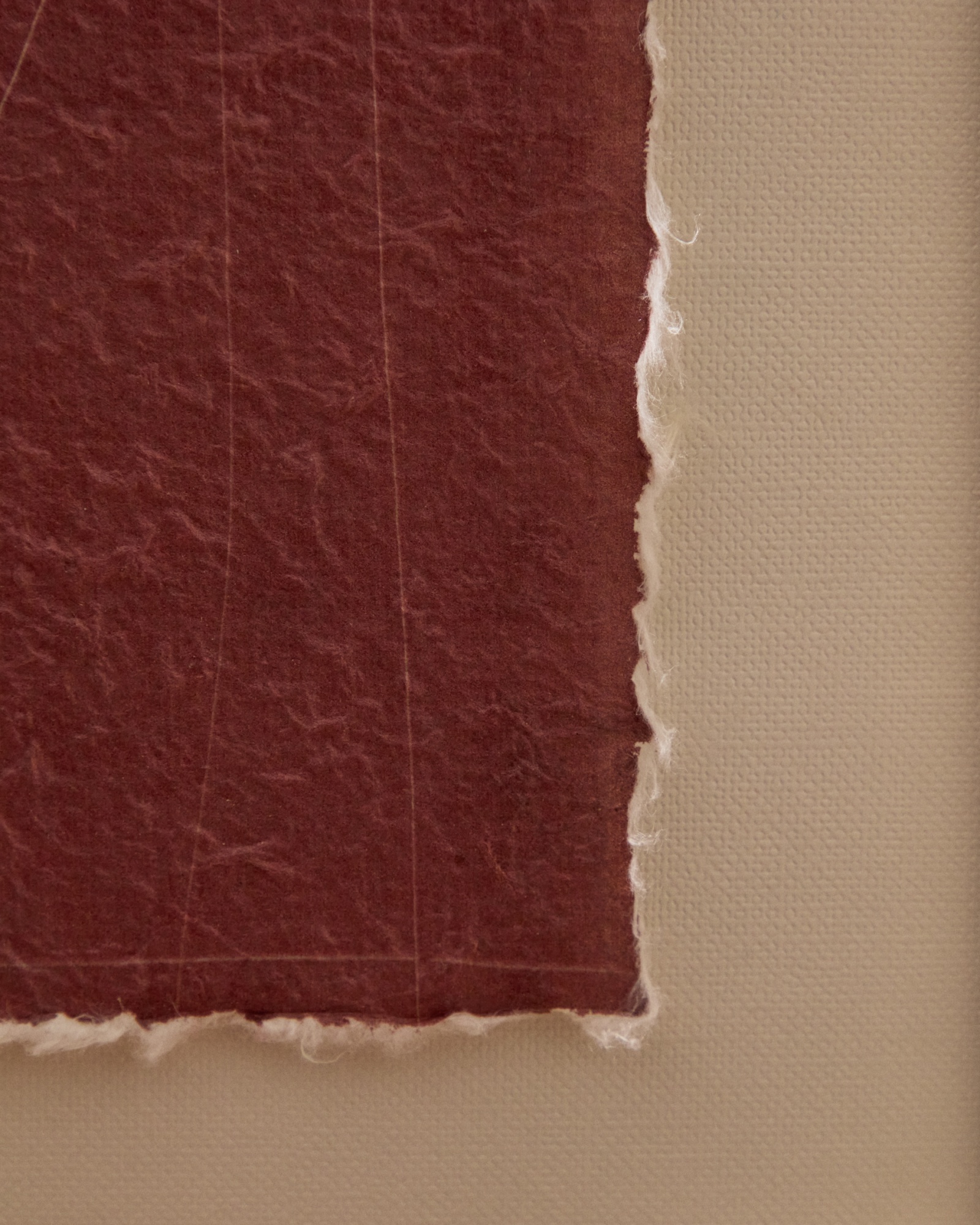 Картина Durkan бордового цвета на переработанной бумаге 30 x 40 см La Forma (ex Julia Grup)