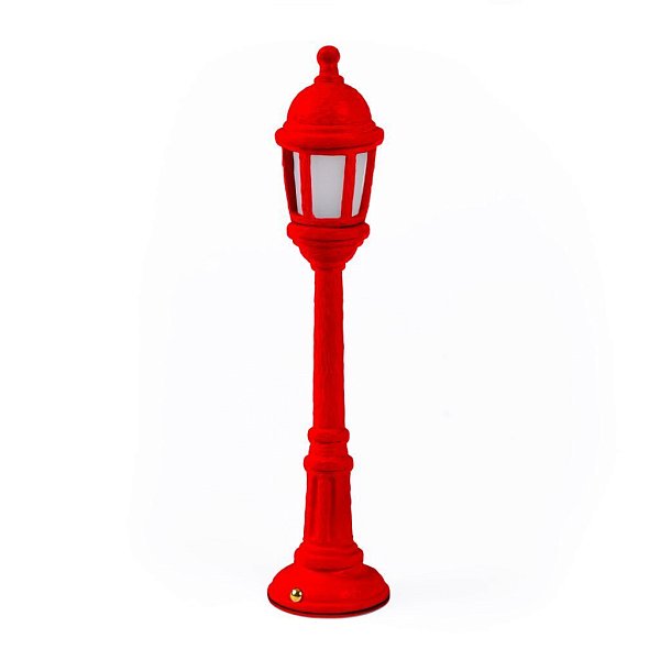 Настольная лампа Seletti Street Lamp Dining Red 14704