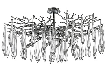 Люстра на штанге Dio D'arte Tavenna H 1.3.100.108 N