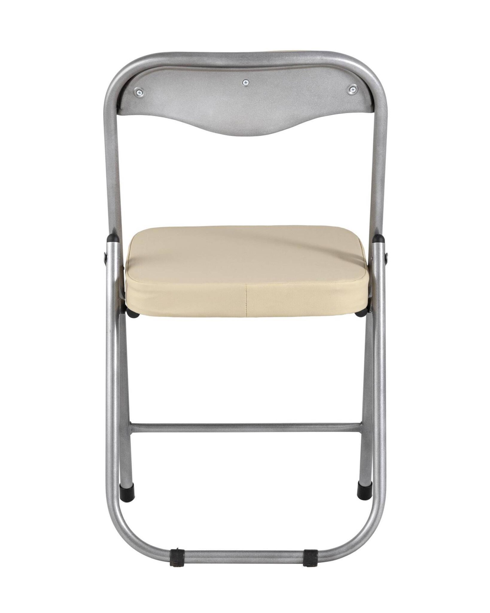 Стул складной ДЖОН металлик, кремовый Stool Group