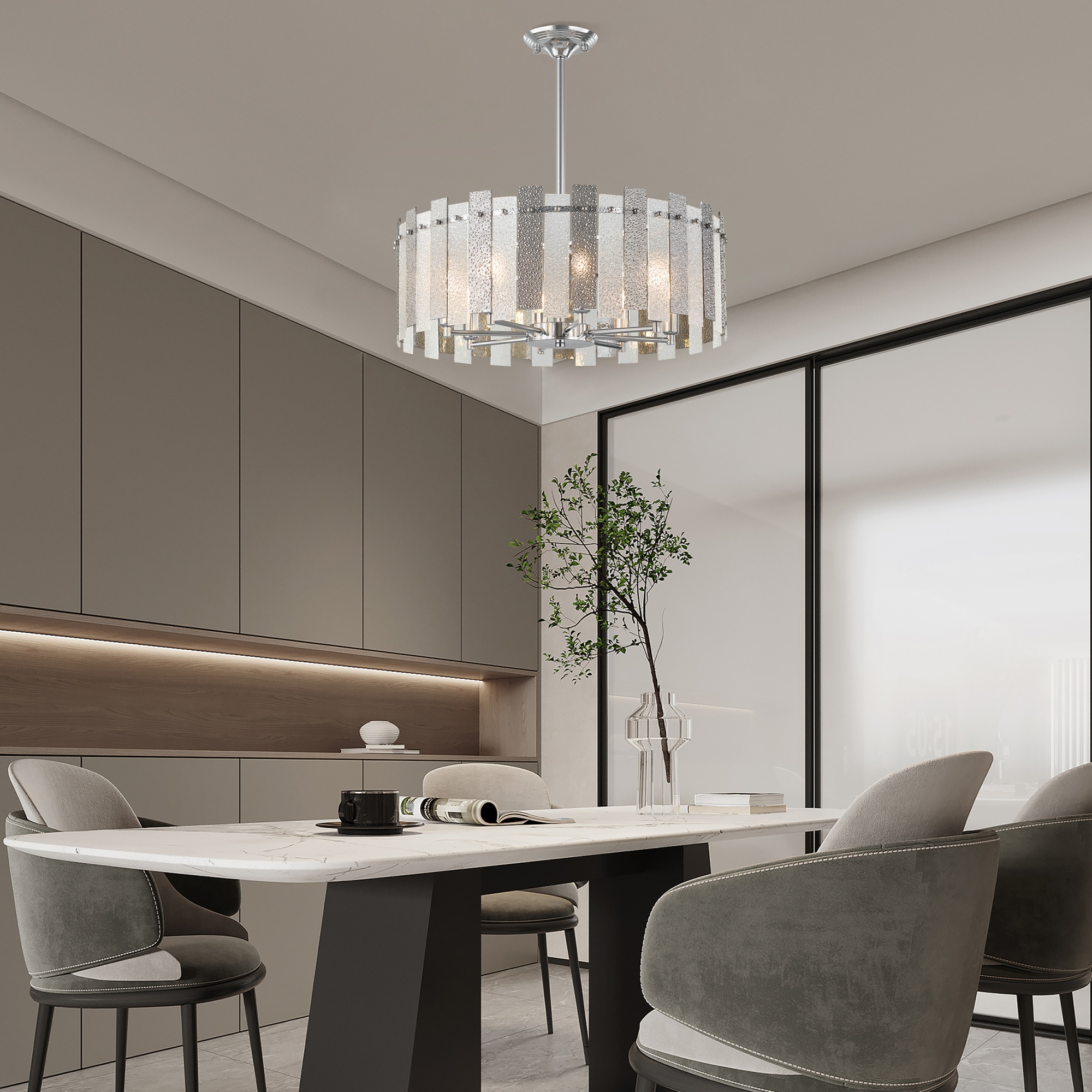 Люстра 372109/8/350/580 CR Arte Milano