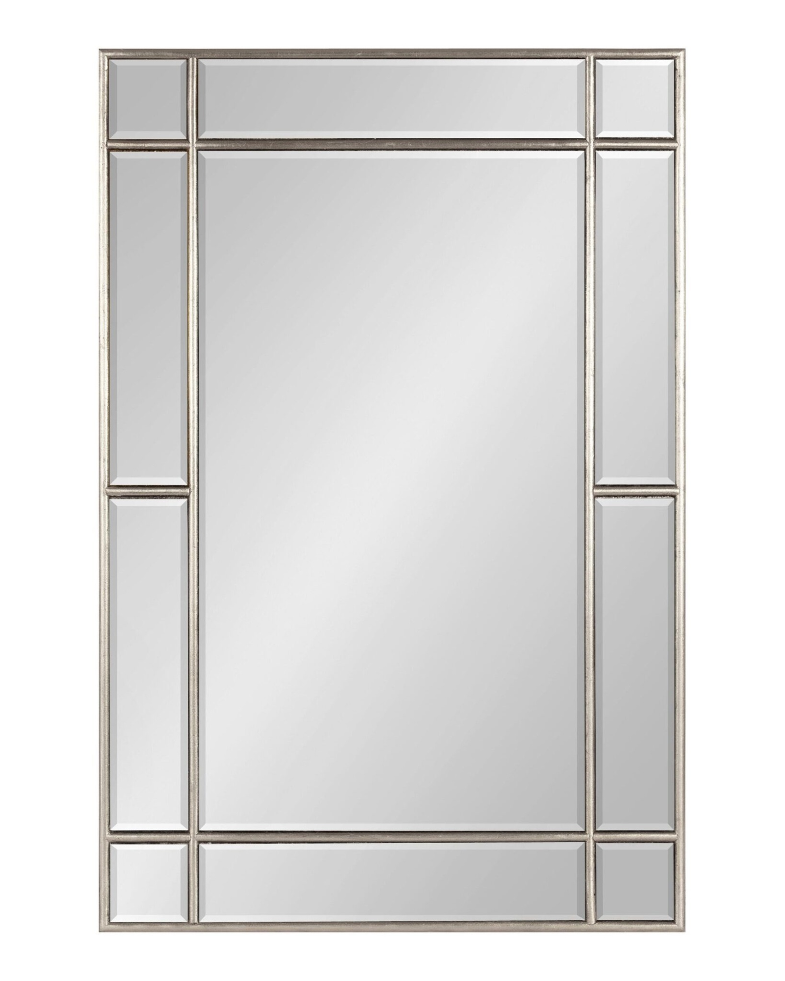 Зеркало в серебряной раме Louvre Home Триест LHDWM4189MLR