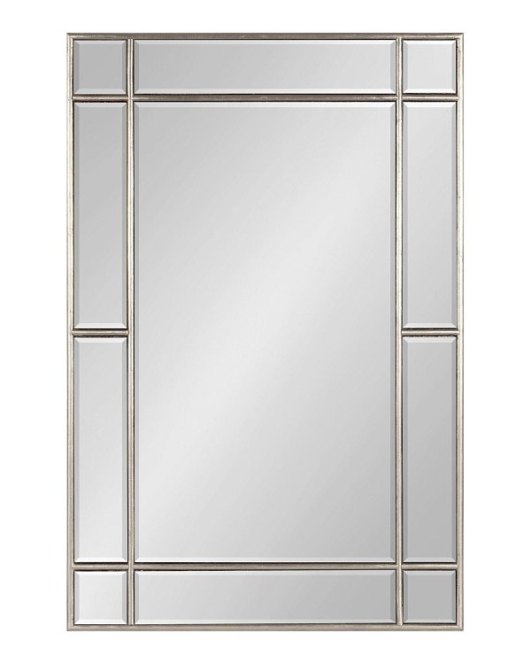 Зеркало в серебряной раме Louvre Home Триест LHDWM4189MLR