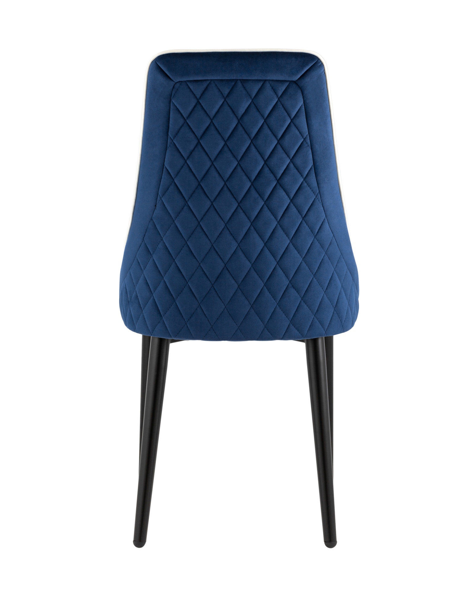 Стул Луис с кантом велюр синий Stool Group