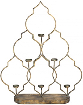 Подсвечник для свечей Glasar 57-165