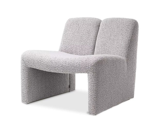 Стул Eichholtz Macintosh bouclé grey 116456