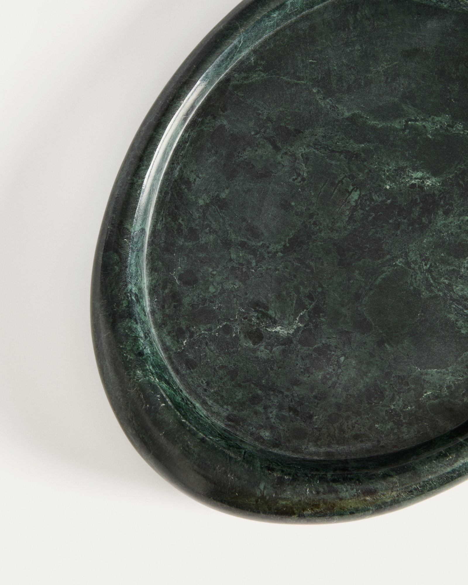 Поднос Lenorel из зеленого мрамора 30 x 23 см La Forma 436980